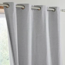 BecquetLot de 2 rideaux ROSEW L135xH180 gris