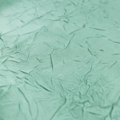 BecquetLot de 3 serviettes de table en polyester vert céladon effet froissé - FONTANA