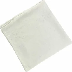BecquetLot de 3 serviettes de table en polyester naturel effet froissé - FONTANA