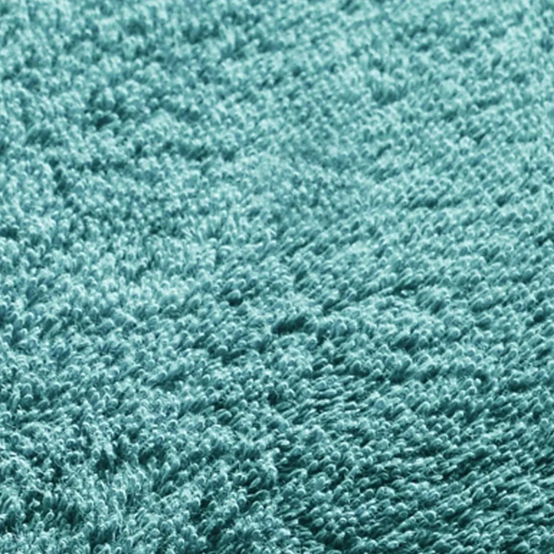 BecquetLot de 2 serviettes de toilette coton prélavé 420 g/m² CLAIRE - bleu paon