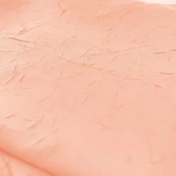 BecquetLot de 3 serviettes de table en polyester rose nude effet froissé - FONTANA
