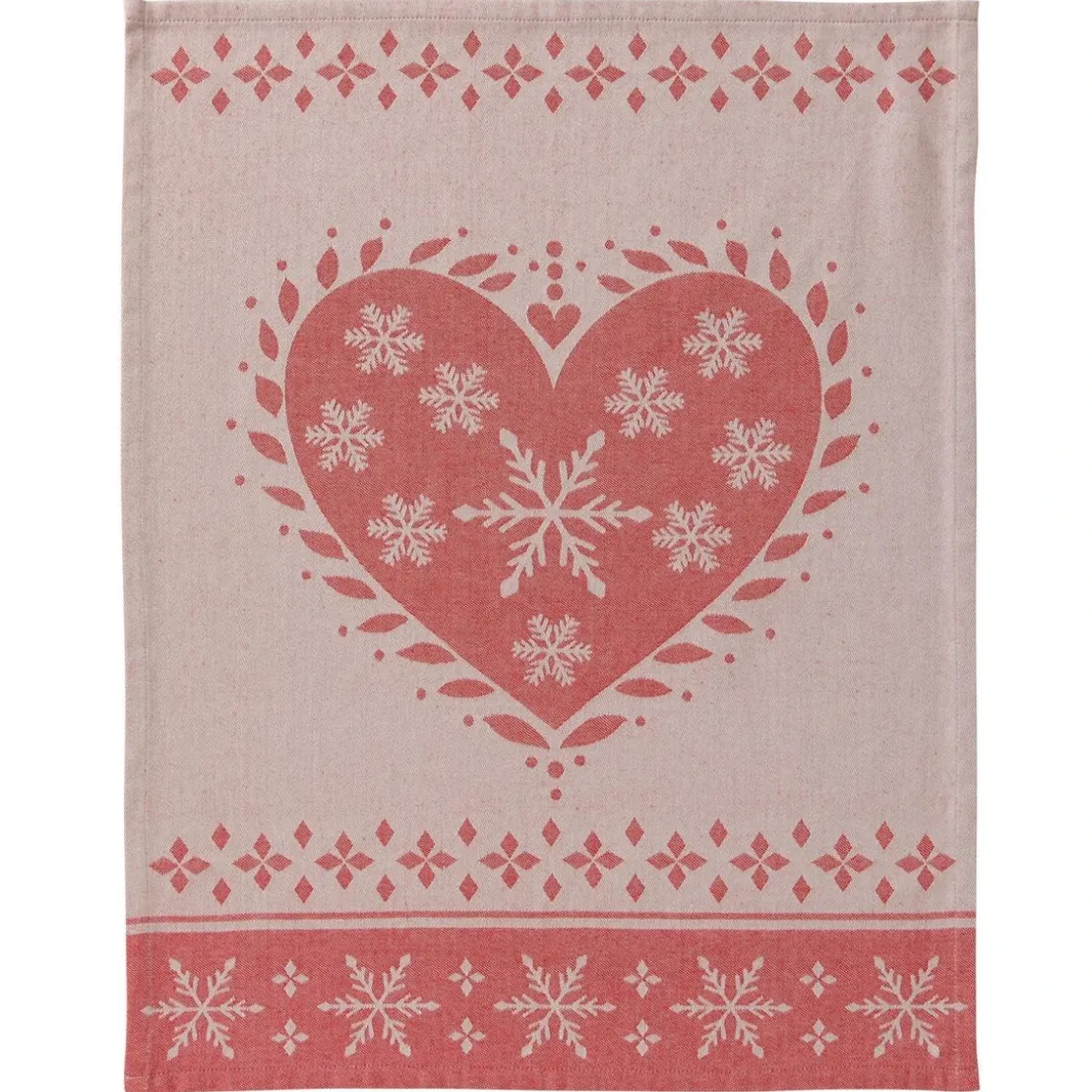 BecquetLot de 2 Torchons en Coton Beige CHALTO