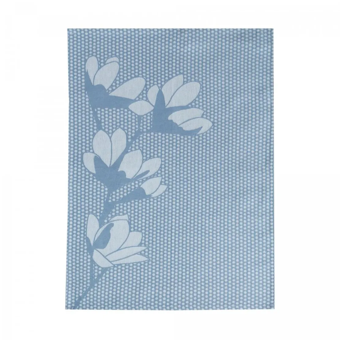 BecquetLot de 6 torchons SAKURATOR bleu en coton