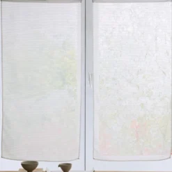 BecquetLot de 2 voilages blanc en polyester AZUREL blanc