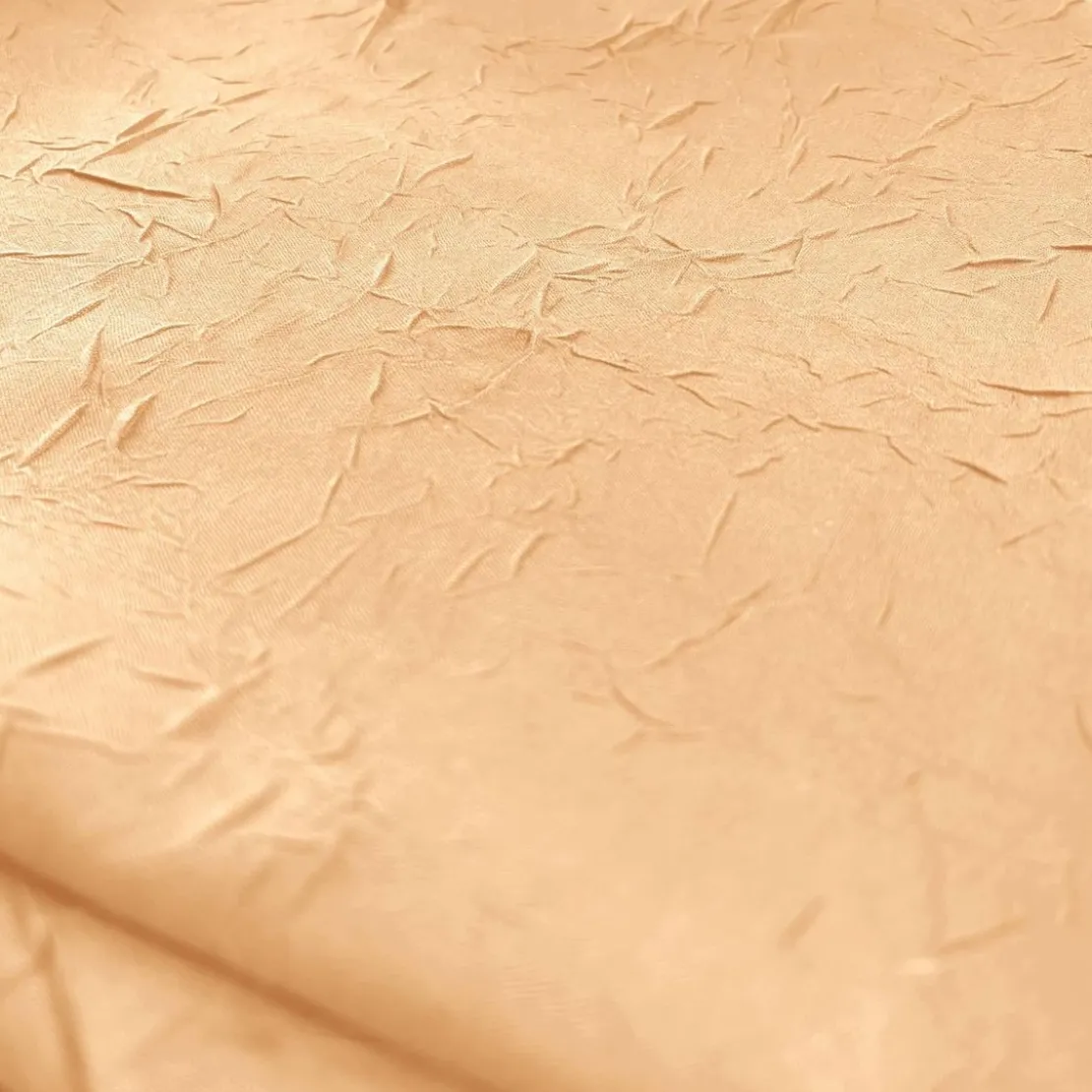 BecquetNappe de table en polyester beige sable effet froissé - FONTANA