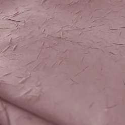 BecquetNappe de table en polyester vieux rose effet froissé - FONTANA