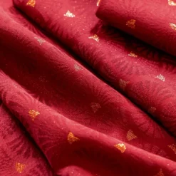 BecquetNappe de table jacquard MANDARA - bordeaux