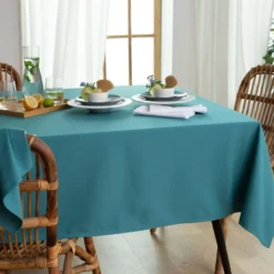 BecquetNappe de table LONA - bleu canard