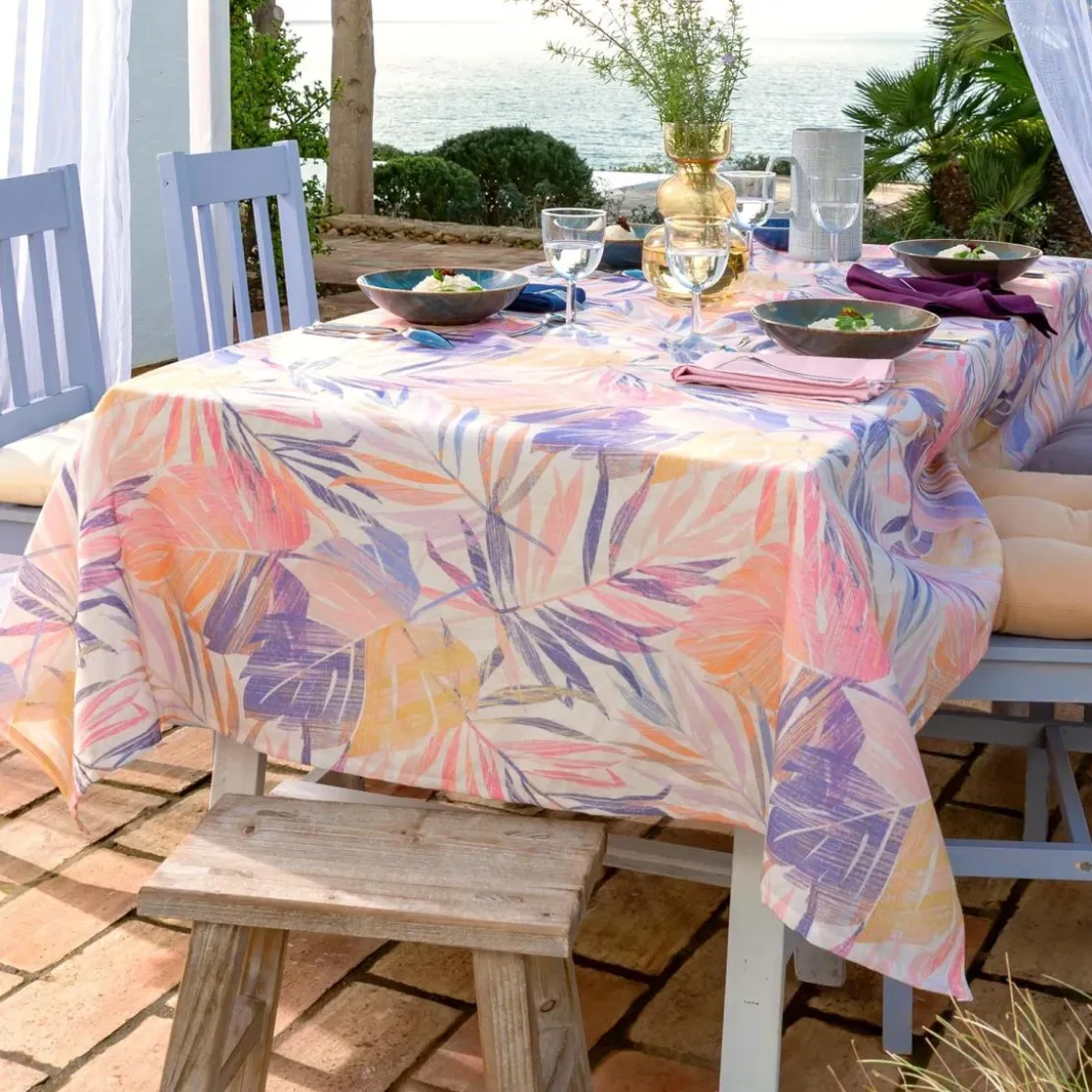 BecquetNappe ELVIA en coton multicolore