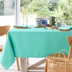 BecquetNappe en polyester recyclé BROMENAP - bleu aqua