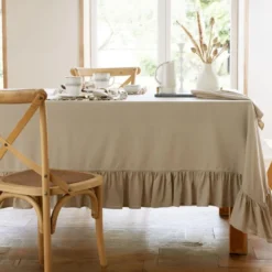 BecquetNappe FRIPONNE 150x200 naturel