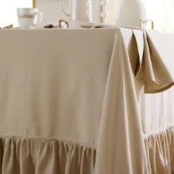 BecquetNappe FRIPONNE 150x200 naturel
