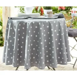 BecquetNappe micro-enduite à pois - Gris