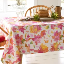BecquetNappe polycoton VALSERY - rose