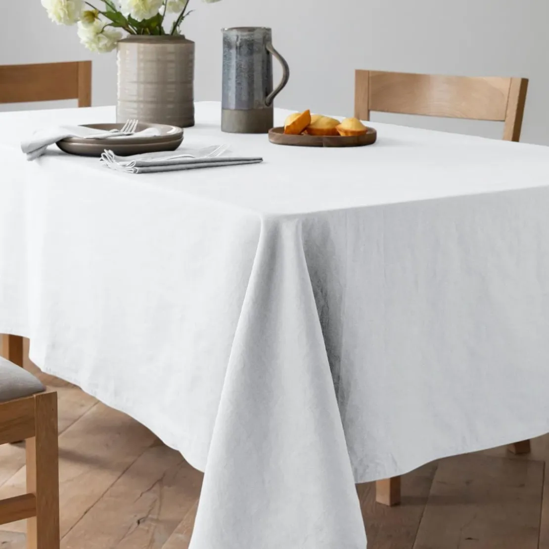 BecquetNappe ronde ø180cm COTOLINEN - blanc