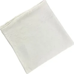 BecquetNappe Ronde 180 cm froissé FONTANA - naturel