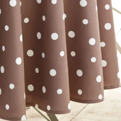BecquetNappe ronde 180 ø ZUMBA - marron taupe