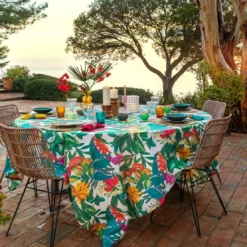 BecquetNappe TROPICALNAP 140x140 multicolore