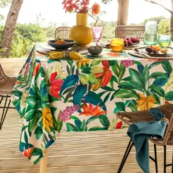 BecquetNappe TROPICALNAP 140x140 multicolore