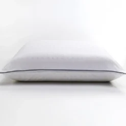 BecquetOreiller ergonomique 50/50 à mémoire de forme en latex blanc