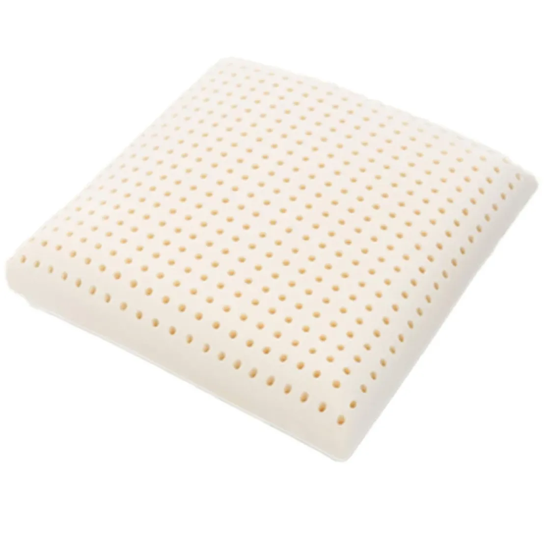 BecquetOreiller ergonomique 50/50 à mémoire de forme en latex blanc