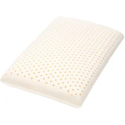 BecquetOreiller ergonomique 50/50 à mémoire de forme en latex blanc