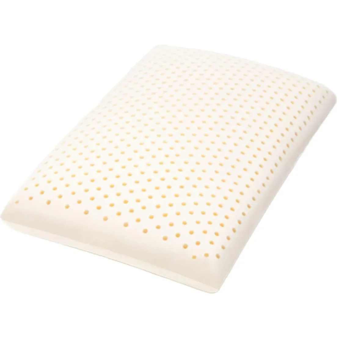 BecquetOreiller ergonomique 50/50 à mémoire de forme en latex blanc
