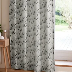 BecquetPaire de Rideaux tissés Jacquard noir MIYAJIMA
