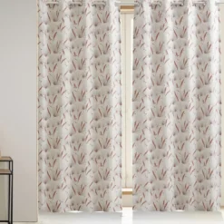 BecquetPaire de Rideaux tissés Jacquard tomette MIYAJIMA