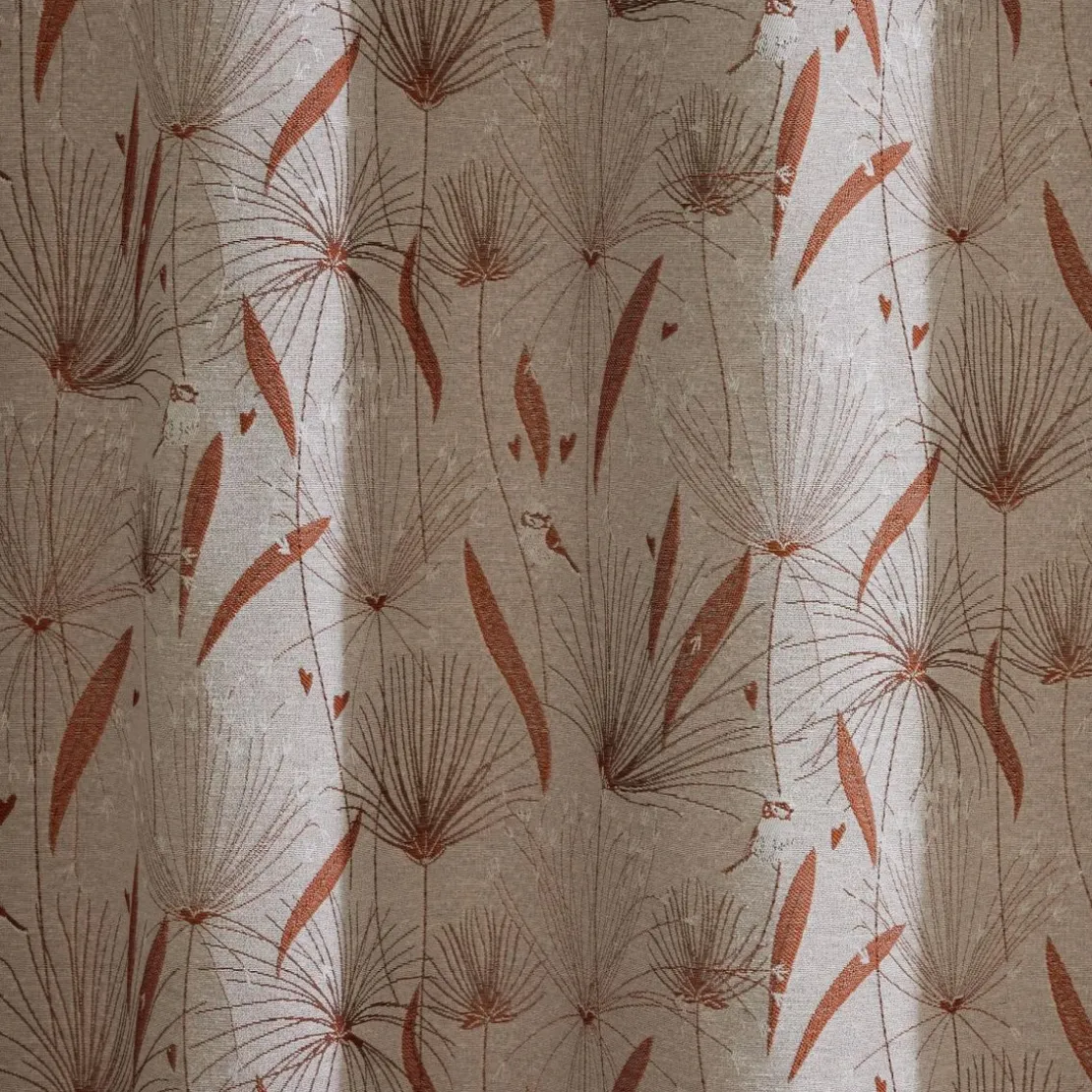 BecquetPaire de Rideaux tissés Jacquard tomette MIYAJIMA