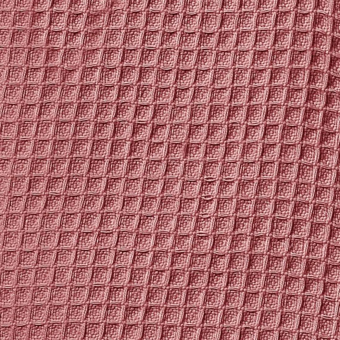 BecquetPeignoir de bain 250 g/m² NID D'ABEILLES - bois de rose