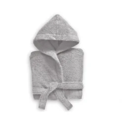 BecquetPeignoir enfant en coton LAUREAT gris