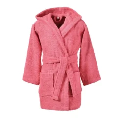 BecquetPeignoir enfant uni lauréat 340gm2 - Rose