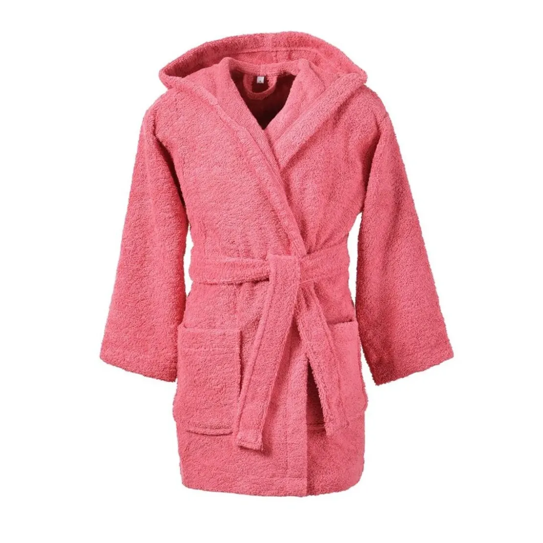 BecquetPeignoir enfant uni lauréat 340gm2 - Rose