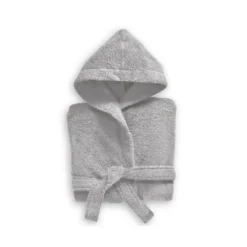 BecquetPeignoir enfant uni lauréat 340gm2 - Gris