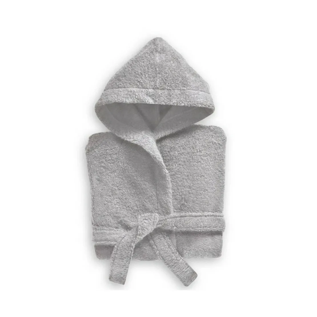 BecquetPeignoir enfant uni lauréat 340gm2 - Gris