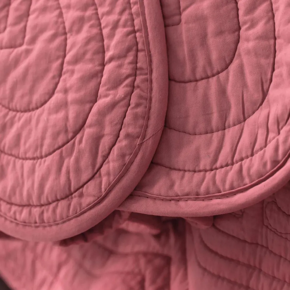 BecquetPlaid BAILLARGUES bois de rose