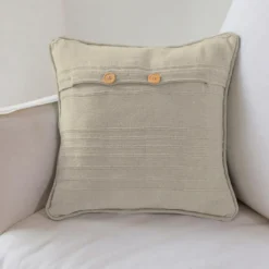 BecquetPlaid en coton blanc ivoire - ORION