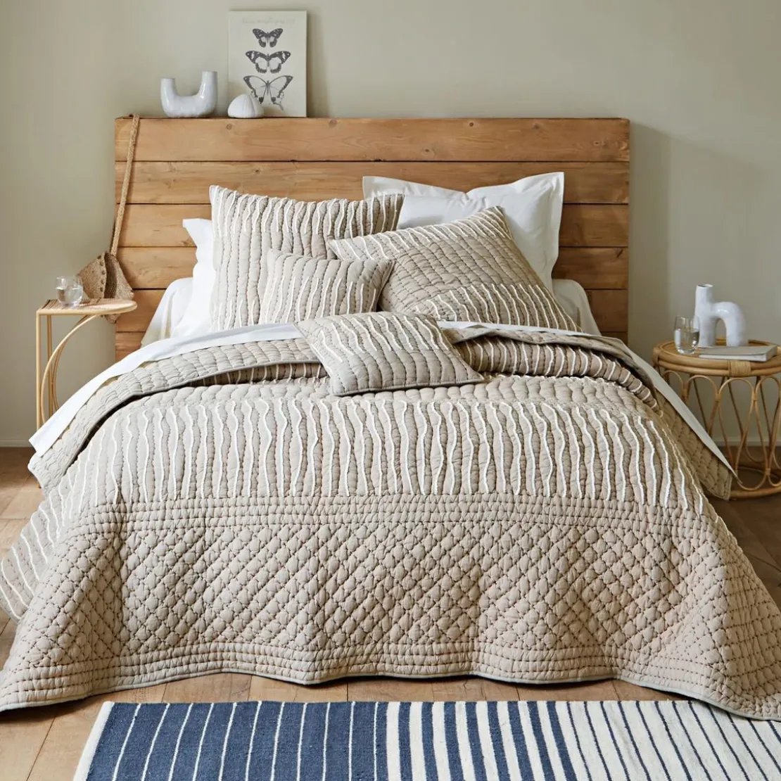 BecquetPlaid en Coton Gris GUILLAUME