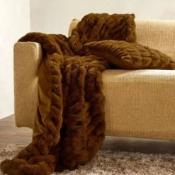 BecquetPlaid FOOLY Marron noisette