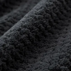 BecquetPlaid motif nid d'abeille gris anthracite PRALINE