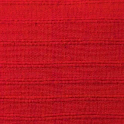 BecquetPlaid ou jeté de canapé uni en coton ORION - Rouge