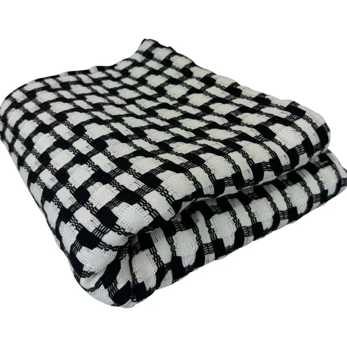 BecquetPlaid tissé jacquard MORGANS - Noir