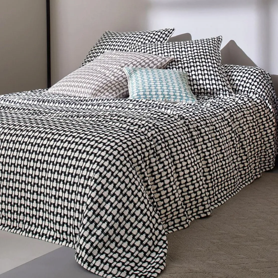 BecquetPlaid tissé jacquard MORGANS - Noir