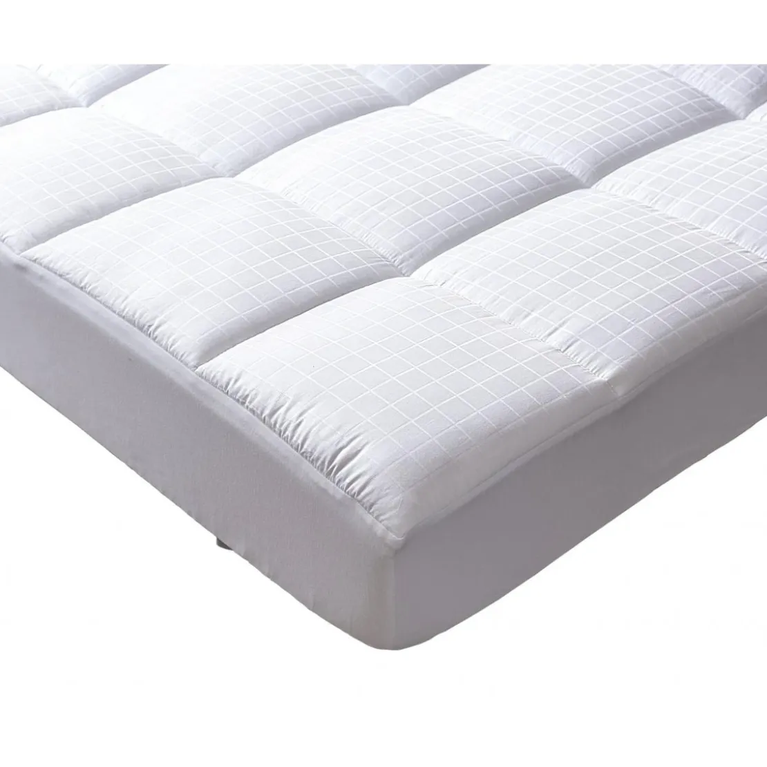 BecquetProtection de matelas 80x200 BALKAN g/m² blanche en satin