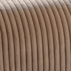 BecquetProtège fauteuil VELOURS côtelé - beige