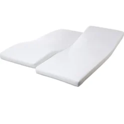 BecquetProtège-matelas double couchage en bouclette blanche unie - PRONEEM
