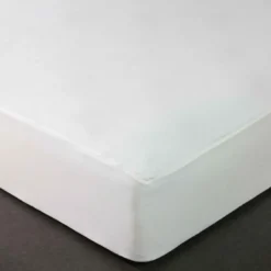 BecquetProtège-matelas 200 g/m² blanc uni grands bonnets - PURESSENTIAL