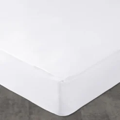 BecquetProtège-matelas grands bonnets blanc en jersey Tencel Cool'In imperméable - COLL'IN PU