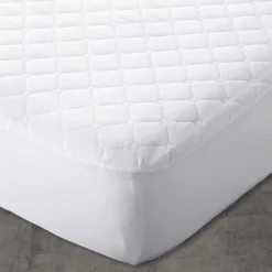 BecquetProtège-matelas housse microfibre blanc matelassé - HOUSSE MI MTL